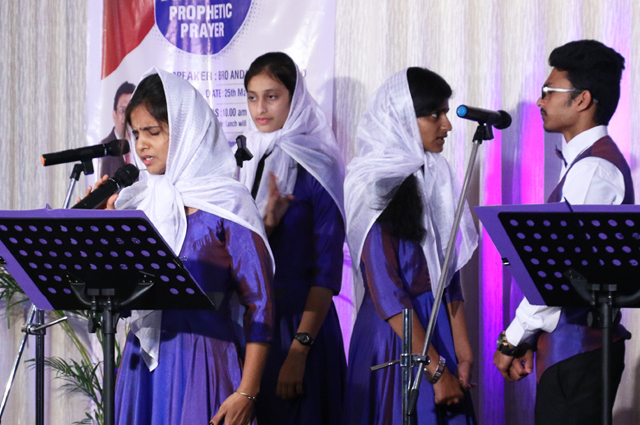 Hundreds flocked into the Blessing Prophetic Prayer on May 25th and 27th, 2018 at Bethesda International Ministry Prayer Hall in Belgaum, Karnataka. The Prayer meetings were a source of transformation for many a people from Bondage and Sickness. 